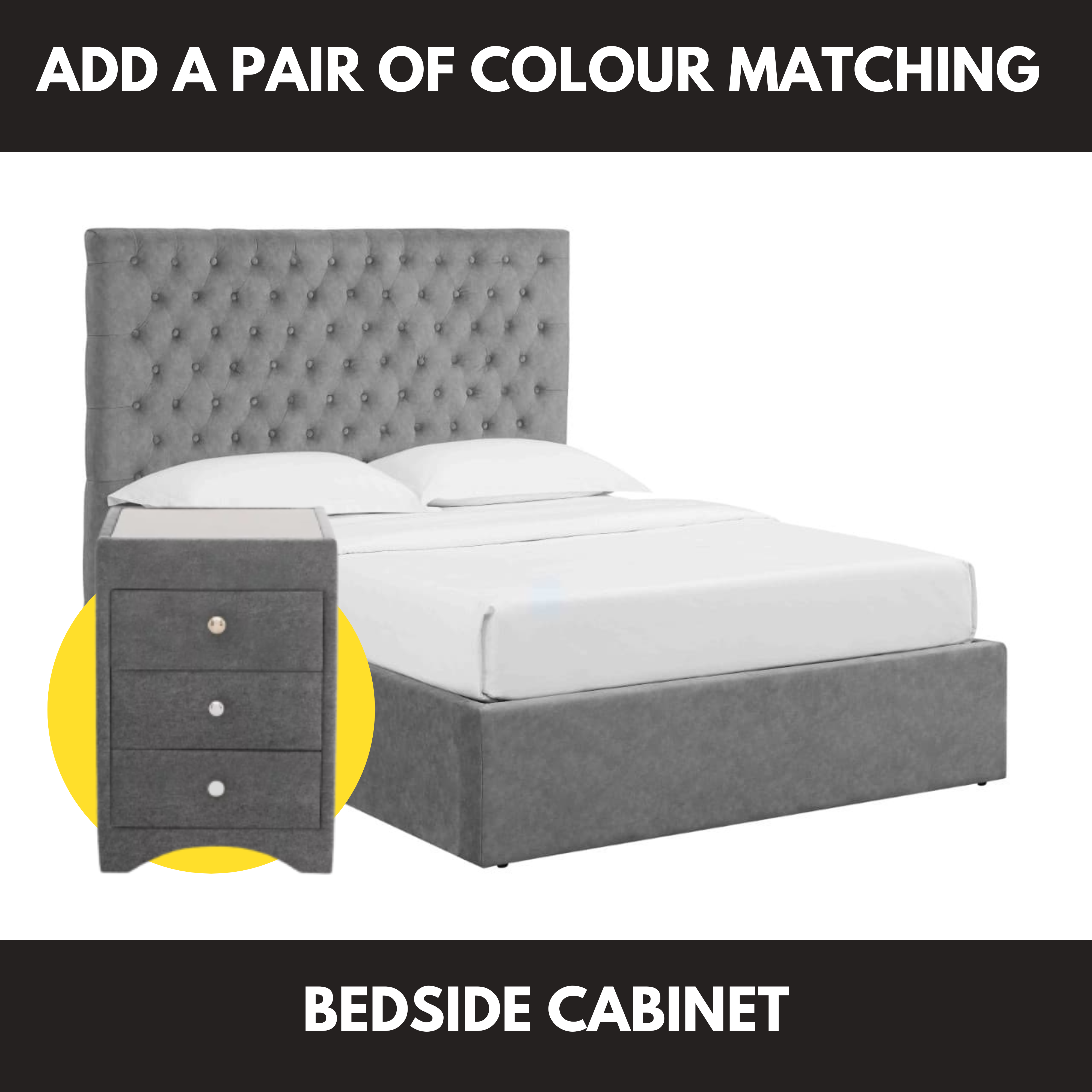 Full size bed with light up headboard deals